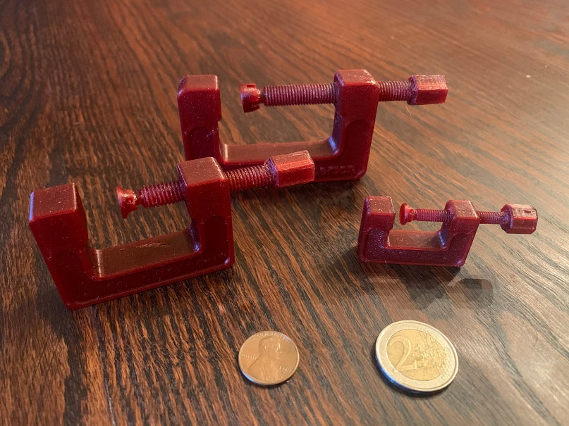 3D Printed C Clamps