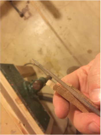 Making wooden cleat