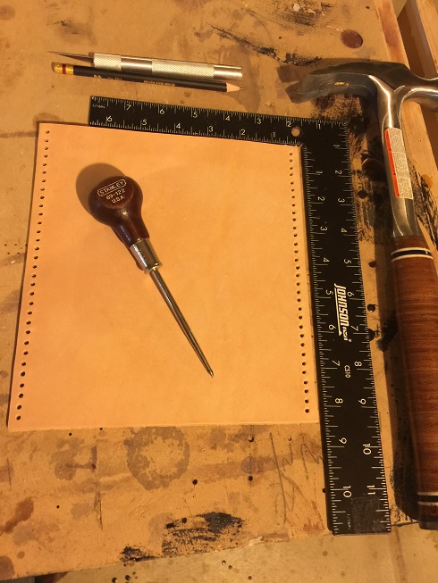 SCAMP Mast leather