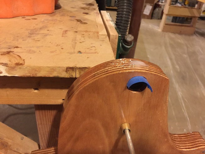 building SCAMP rudder