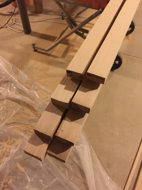 Sitka Spruce Mast Staves for SCAMP