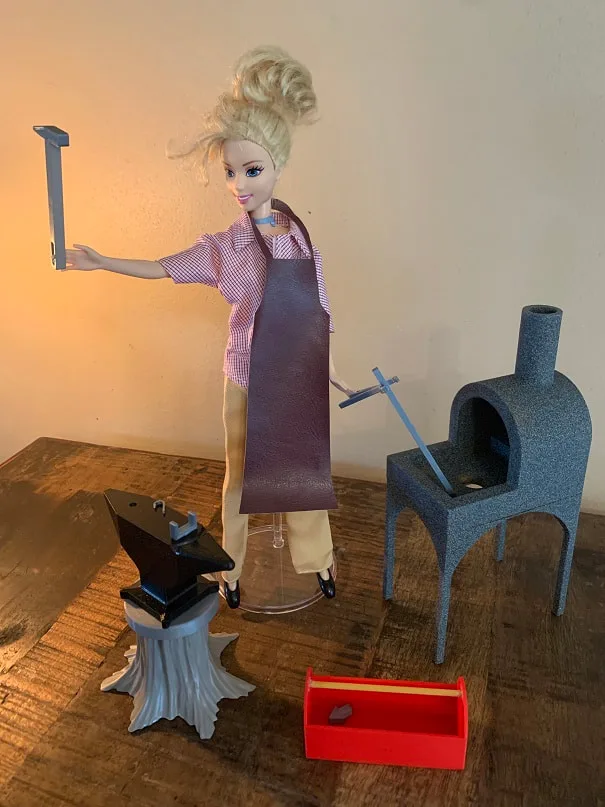 Blacksmith Barbie