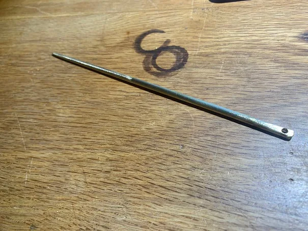 Broom needle, broom bodkin, broom stitching needle