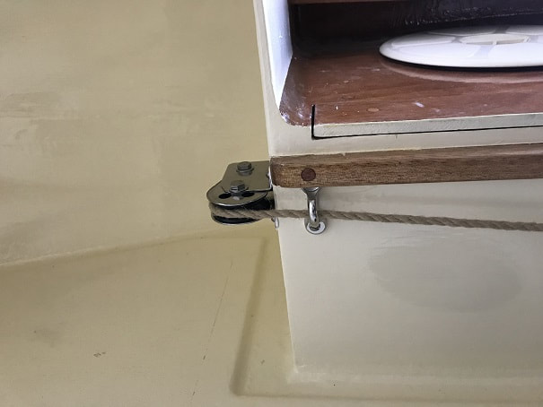 SCAMP centerboard uphaul