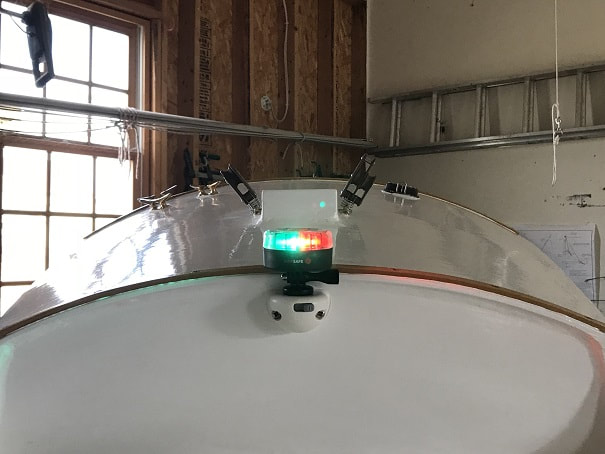 SCAMP Sailboat bowlight