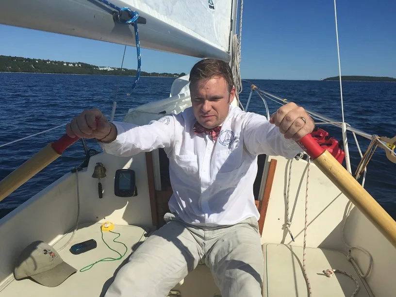 Rowing to Mackinac Island
