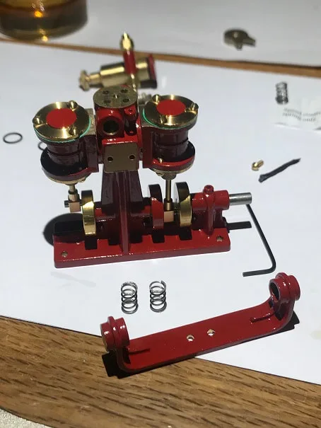Assembling Clyde Steam Engine