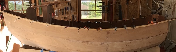 Bending SCAMP Gunwhales and Carlins