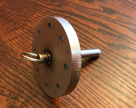 SCAMP centerboard pivot pin
