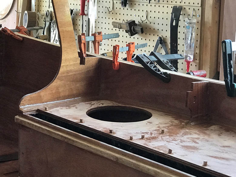 Filleting SCAMP Seat top