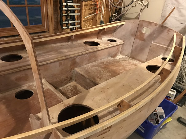 Sanding Scamp Cockpit