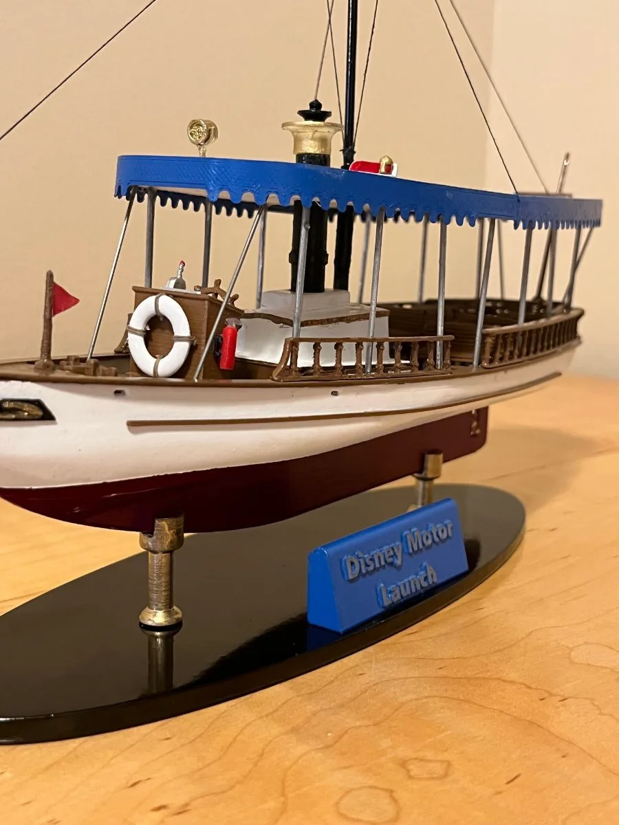 Model Disney Water Taxi, Model Disney Water Taxi