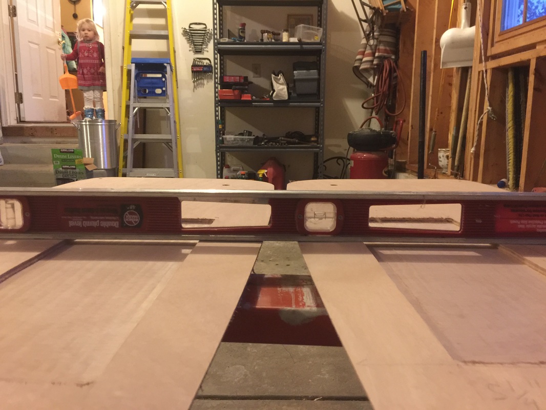 making SCAMP centerboard