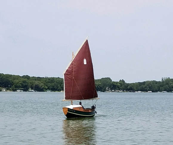 scamp sailboat cruising