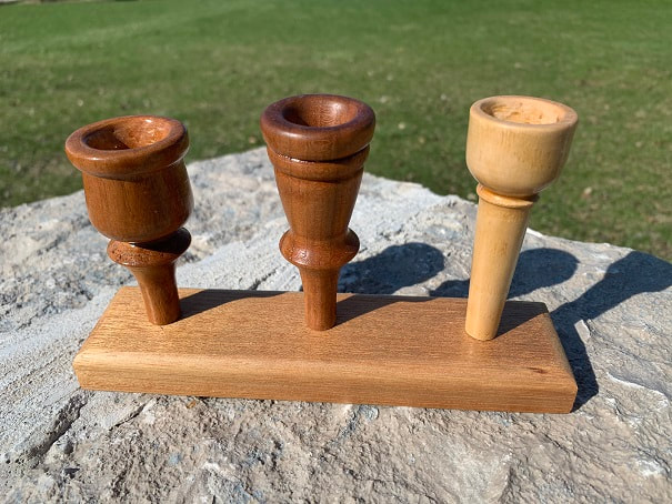 Handmade hardwood Alphorn mouthpiece, Alphorn mouthpiece, wooden mouthpiece, wooden horn mouthpiece