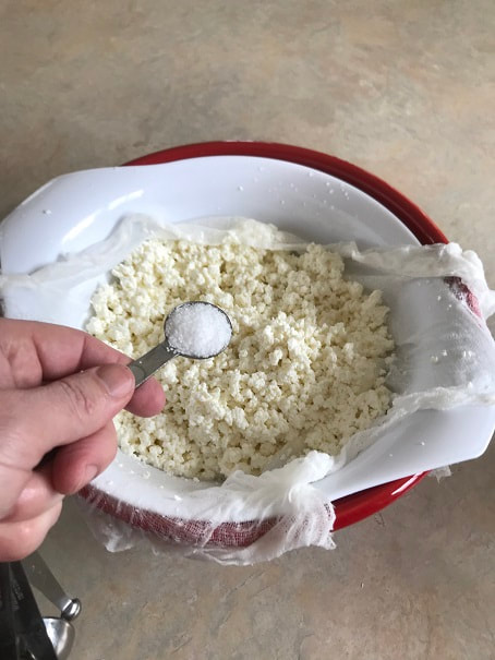 homemade cottage cheese, making cottage cheese