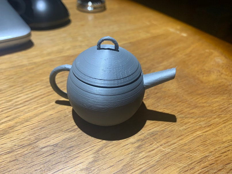 3D Printed Tiny Tea Pot
